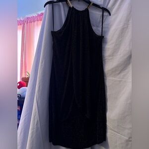 Black and gold glitter Jessica Simpson dress size 4